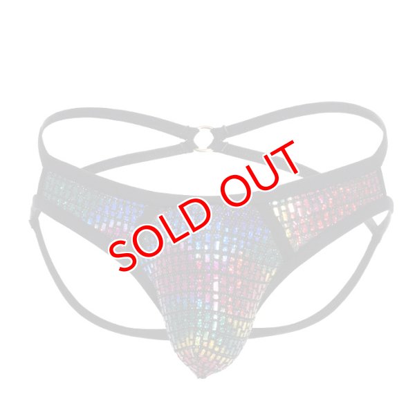 画像8: Andrew Christian【アンドリュークリスチャン】 Disco Camo Strap Jock Almost Naked ジョックストラップ (8)