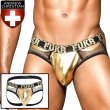 画像1: Andrew Christian【アンドリュークリスチャン】 FUKR Golden Net メッシュ ジョックストラップ(91904) (1)