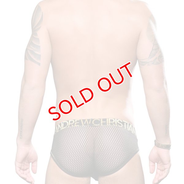 画像2: Andrew Christian【アンドリュークリスチャン】 Sexy メッシュ ブリーフ w/ Almost Naked (2)