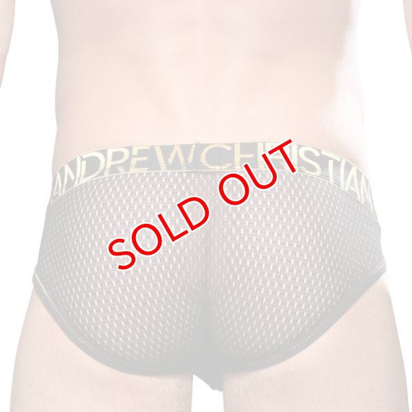 画像4: Andrew Christian【アンドリュークリスチャン】 Sexy メッシュ ブリーフ w/ Almost Naked (4)