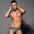 画像5: Andrew Christian【アンドリュークリスチャン】 Almost Naked Metallic Zebra Brief ジョックストラップ (5)