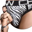 画像6: Andrew Christian【アンドリュークリスチャン】 Almost Naked Metallic Zebra Brief ジョックストラップ (6)