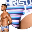 画像6: Andrew Christian【アンドリュークリスチャン】 Newport メッシュストライプ Almost Naked ブリーフ (6)