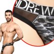 画像6: Andrew Christian【アンドリュークリスチャン】Metallic Leopard メッシュTバック Almost Naked (6)