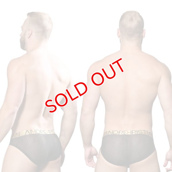 画像2: Andrew Christian【アンドリュークリスチャン】 Bubble Mesh Brief  Almost Naked メッシュブリーフ (2)