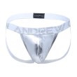 画像6: Andrew Christian【アンドリュークリスチャン】  Metallic Silver Jock Almost Nakedジョックストラップ (6)