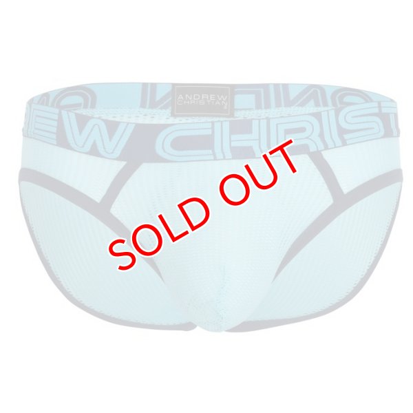 画像8: Andrew Christian【アンドリュークリスチャン】 Aqua Mesh Brief ALMOST NAKEDブリーフ (8)