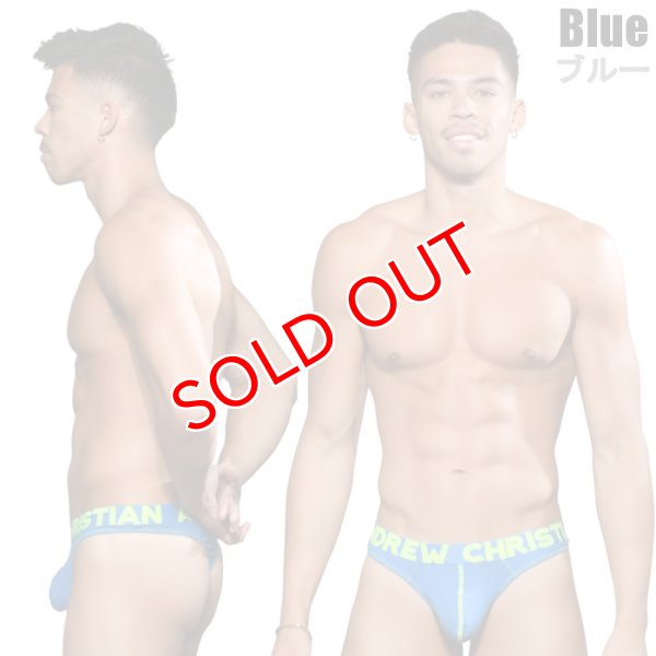 画像2: Andrew Christian【アンドリュークリスチャン】男性用Tバック Happy Thong Almost Naked (2)