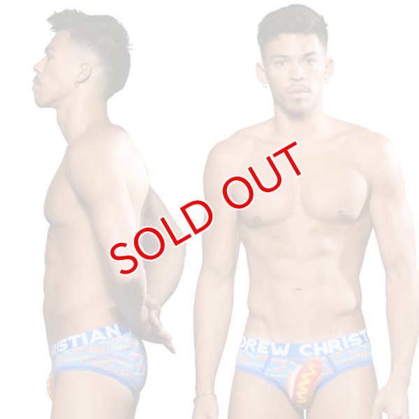 画像2: Andrew Christian【アンドリュークリスチャン】 Hot Dog ブリーフ w/ Almost Naked(92752) (2)
