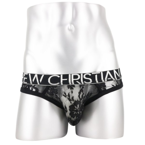 画像4: Andrew Christian【アンドリュークリスチャン】 メンズTバック UNLEASHED レースジョックストラップBubble Butt Almost Naked (4)
