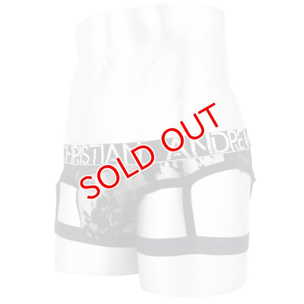 画像4: Andrew Christian【アンドリュークリスチャン】  Unleashed ガーター レースTバック Almost Naked (4)