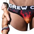 画像6: Andrew Christian【アンドリュークリスチャン】 Flames w/ ALMOST NAKED メッシュ ジョックストラップ (6)