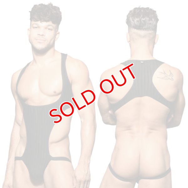 画像2: Andrew Christian【アンドリュークリスチャン】 シングレット ケツ割れ ケツワレMidnightメッシュ・シングレット w/ ALMOST NAKED  ジョックストラップ (2)