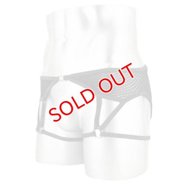 画像6: Andrew Christian【アンドリュークリスチャン】  メンズ・ガーター UNLEASHED メッシュ ガーター ジョックストラップ (6)