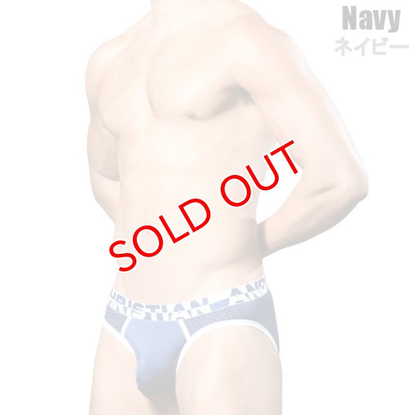 画像8: Andrew Christian【アンドリュークリスチャン】 Sportsメッシュ・ブリーフ w/ ALMOST NAKED 男性下着 ローライズ メンズビキニ メンズインナー (8)