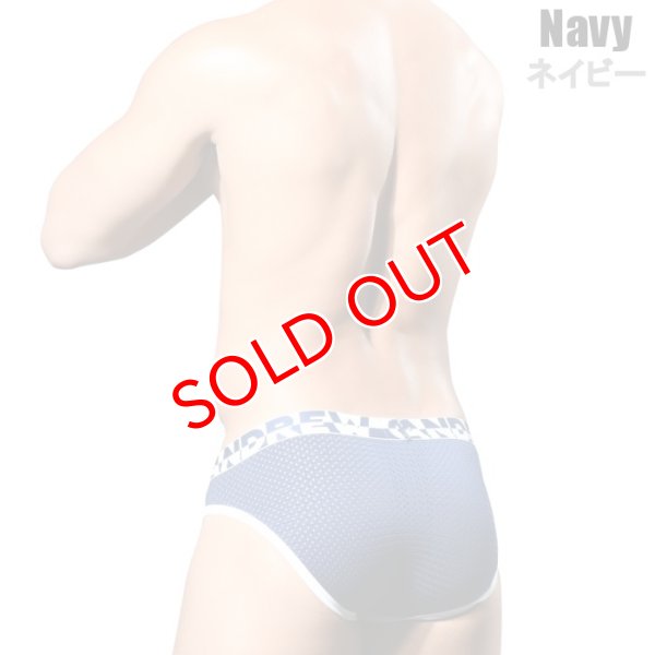 画像9: Andrew Christian【アンドリュークリスチャン】 Sportsメッシュ・ブリーフ w/ ALMOST NAKED 男性下着 ローライズ メンズビキニ メンズインナー (9)