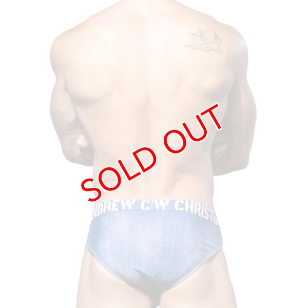 画像6: Andrew Christian【アンドリュークリスチャン】 WESTERN ブリーフ デニム柄 Demin 男性下着 ローライズ メンズビキニ メンズインナー (6)