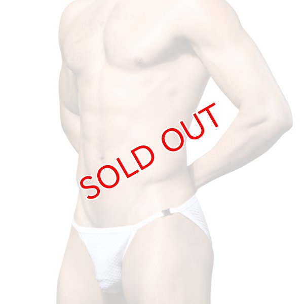 画像4: Andrew Christian【アンドリュークリスチャン】 ブリーフ メンズブリーフ メンズローライズブリーフ ブリーフパンツ メンズ下着 メンズビキニ アンクリ PLATINUM  バクル ビキニ ブリーフ ALMOST NAKED (4)