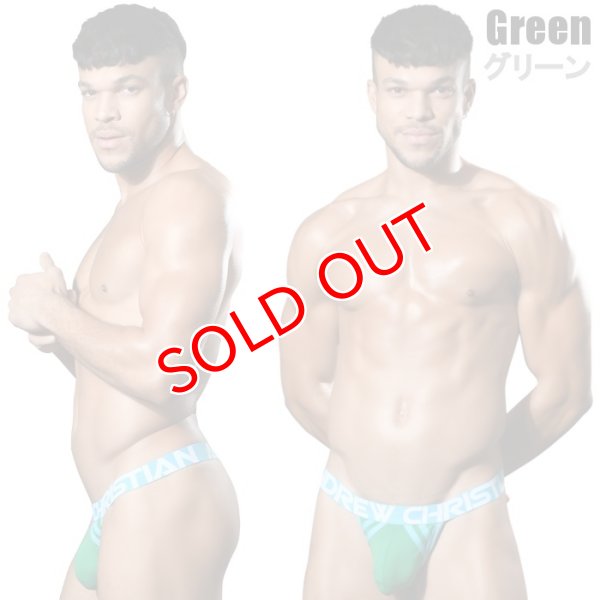 画像2: Andrew Christian【アンドリュークリスチャン】 ジョックストラップ Tバックタイプ 男性用Tバック 男性Tバック メンズTバック アンクリ COOLFLEX モダール ACTIVE SHOW-IT T バック (2)