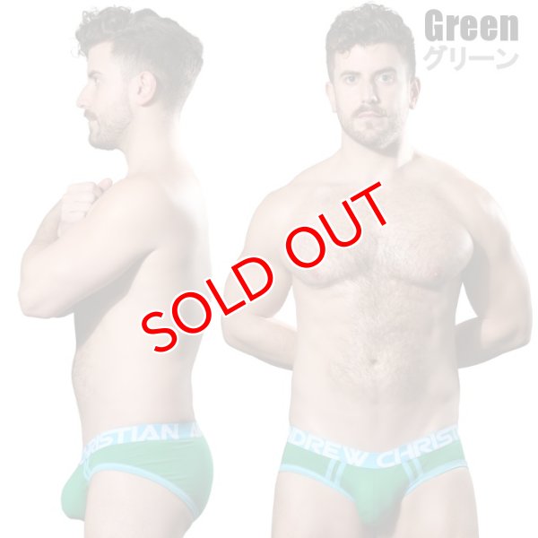 画像2: Andrew Christian【アンドリュークリスチャン】  ブリーフ メンズブリーフ メンズローライズブリーフ ブリーフパンツ メンズ下着 メンズビキニ アンクリ COOLFLEX モダール ACTIVE SHOW-IT ブリーフ (2)