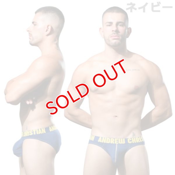 画像2: Andrew Christian【アンドリュークリスチャン】ブリーフ メンズビキニ アンクリ ALMOST NAKED レトロ Happy ブリーフ (2)