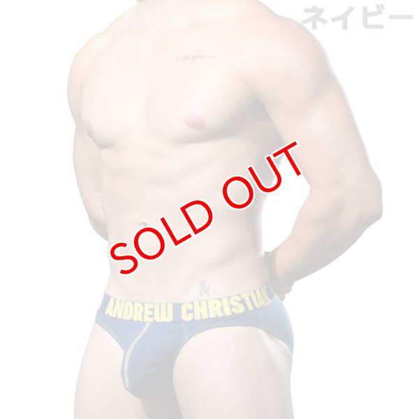 画像3: Andrew Christian【アンドリュークリスチャン】ブリーフ メンズビキニ アンクリ ALMOST NAKED レトロ Happy ブリーフ (3)