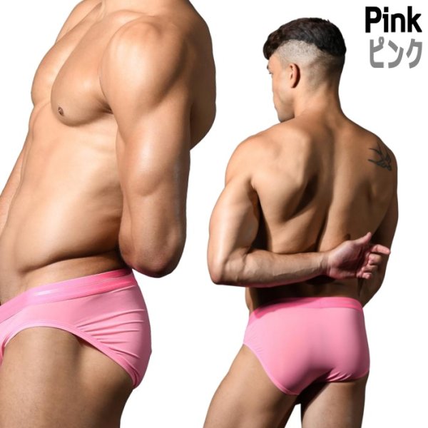 画像2: Andrew Christian【アンドリュークリスチャン】ブリーフ メンズビキニ アンクリ メッシュ シースルー ブリーフ エロパン Naked Truth Capsule ALMOST NAKED (2)