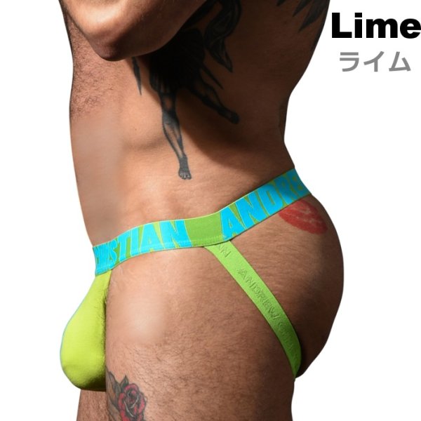 画像15: Andrew Christian【アンドリュークリスチャン】ジョックストラップ ケツ割れ ケツワレ メンズ下着 アンクリ ALMOST NAKED Happyジョックストラップ (15)