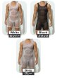 画像11: AeeeYeee メンズ ボディスーツ シースルー ストレッチ インナー セクシー 極薄 シルク肌触り ルームウェア 男性下着 (11)