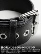 画像5: メンズ アームベルト 本革 レザー アームバンド 腕輪 パンク ロック コスプレ SMBD 拘束 アクセサリー ファッション ステージ衣装 ブラック 牛革 (5)