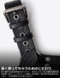 画像4: 厚手 本革 チェストハーネス スムースレザー ナッパ調 メンズ レザー ハーネス 牛革 SMBD パンク ロック コスプレ フェティッシュ ステージ衣装 (4)