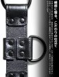 画像7: 本革 ハーネス Cリング付き メンズ レザー ハーネス 拘束具 下半身 アクセサリー 牛革 パンク ロック コスプレ フェティッシュ ステージ衣装 SMBD (7)