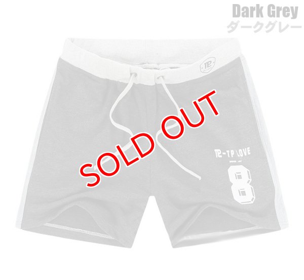 画像2: スウェットパンツ ハーフパンツ ショート丈 (2)