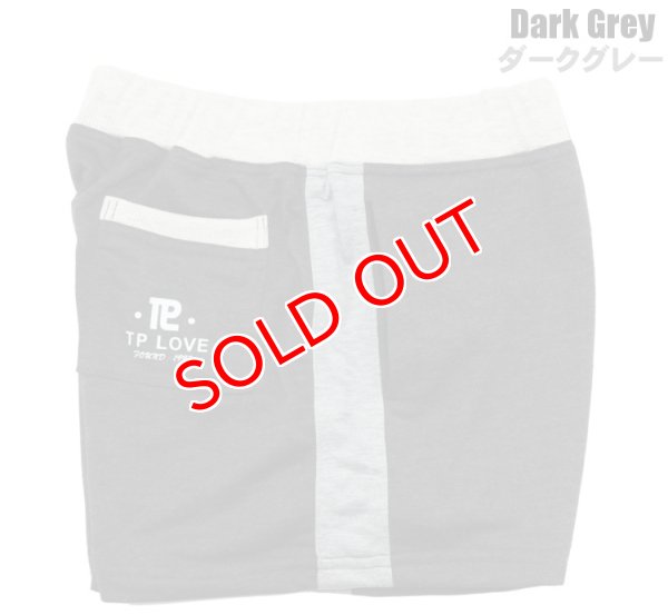 画像4: スウェットパンツ ハーフパンツ ショート丈 (4)