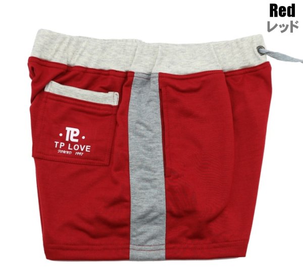 画像10: スウェットパンツ ハーフパンツ ショート丈 (10)