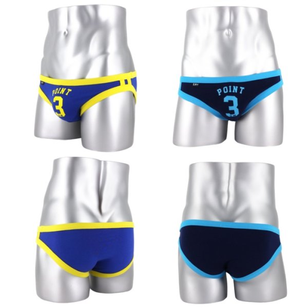 画像12: DM【ディーエム】ナンバリングビキニ メンズビキニ ローライズ ビキニブリーフ (12)