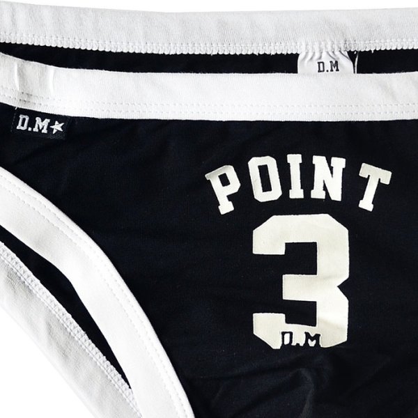 画像14: DM【ディーエム】ナンバリングビキニ メンズビキニ ローライズ ビキニブリーフ (14)