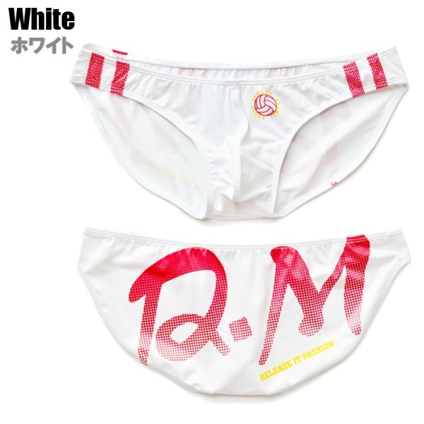 画像8: DM【ディーエム】ロゴビキニ メンズビキニ ローライズ ビキニブリーフ (8)