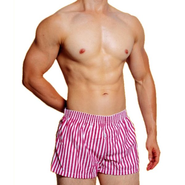 画像3: DM【ディーエム】  トランクス  メンズ ローライズ 柔らかい ルームウェア チェック柄 ストライプ柄 男性下着 (3)