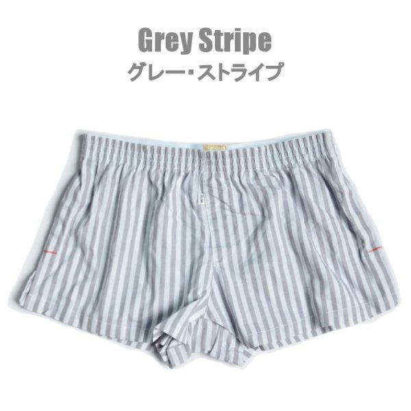 画像8: DM【ディーエム】  トランクス  メンズ ローライズ 柔らかい ルームウェア チェック柄 ストライプ柄 男性下着 (8)