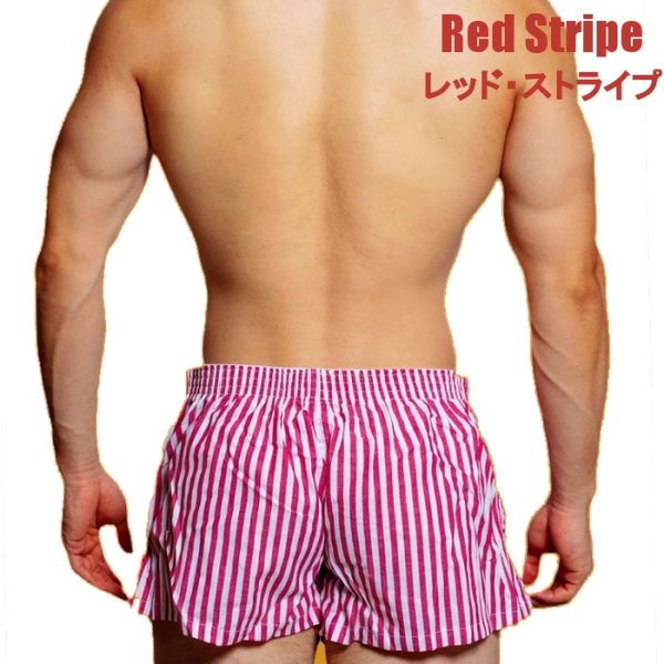 画像10: DM【ディーエム】  トランクス  メンズ ローライズ 柔らかい ルームウェア チェック柄 ストライプ柄 男性下着 (10)