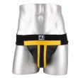 画像3: FS Man【エフエスマン】男性用本革ジョックストラップ ケツワレ ケツ割れ   Jockstrap Yellow (3)