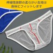 画像5: GTOPX メンズビキニ メッシュ生地 シースルー 男性用ビキニ エロパン 男性下着 (5)