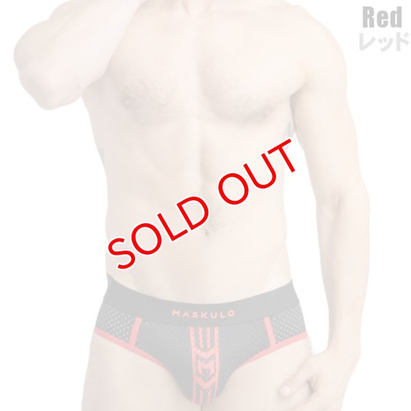 画像3: Maskulo【マスクロ】 SKULLA ローライズ メッシュ ブリーフ (3)