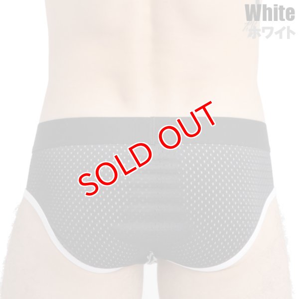 画像11: Maskulo【マスクロ】 SKULLA ローライズ メッシュ ブリーフ (11)