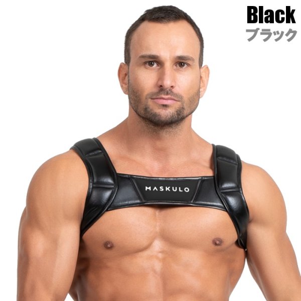 画像4: Maskulo【マスクロ】ハーネス メンズ ボンテージ パーティ Gogo 衣装 Maskulo マスクロ ARMORED ブルドッグ (4)