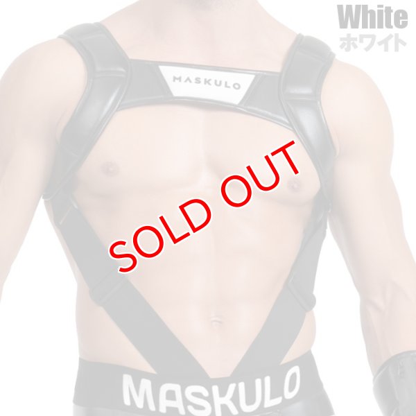 画像10: Maskulo【マスクロ】Cリングハーネス メンズ ボンテージ Gogo 衣装 Maskulo マスクロ ARMORED ブルドッグハーネス (10)