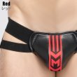 画像5: Maskulo【マスクロ】ジョックストラップ メンズ ジョック ケツ割れ ケツワレ ジョック レザー風 SKULLA (5)