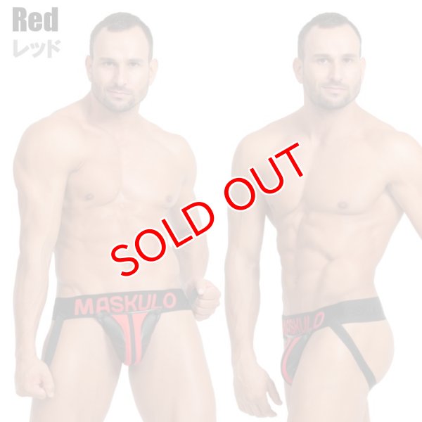 画像8: Maskulo【マスクロ】ジョックストラップ メンズ ジョック ケツ割れ ケツワレ レザー風 ラバー ARMORED ジョックストラップ (8)