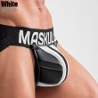 画像13: Maskulo【マスクロ】ジョックストラップ メンズ ジョック ケツ割れ ケツワレ レザー風 ラバー ARMORED ジョックストラップ (13)